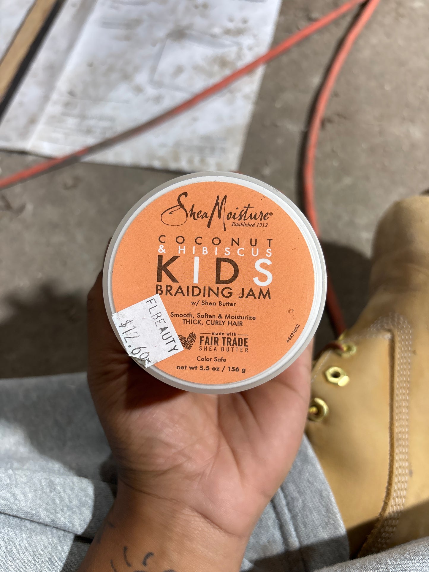 SHEA MOISTURE KIDS-Coconut and Hibiscus Braiding Jam