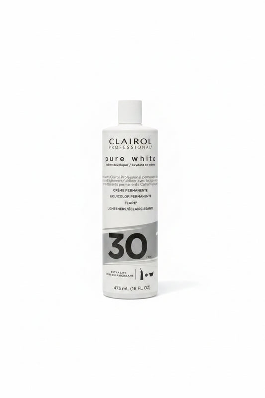 Clairol Professional Pure White 30 Volume Crème Developer – 16 fl oz (473 mL)