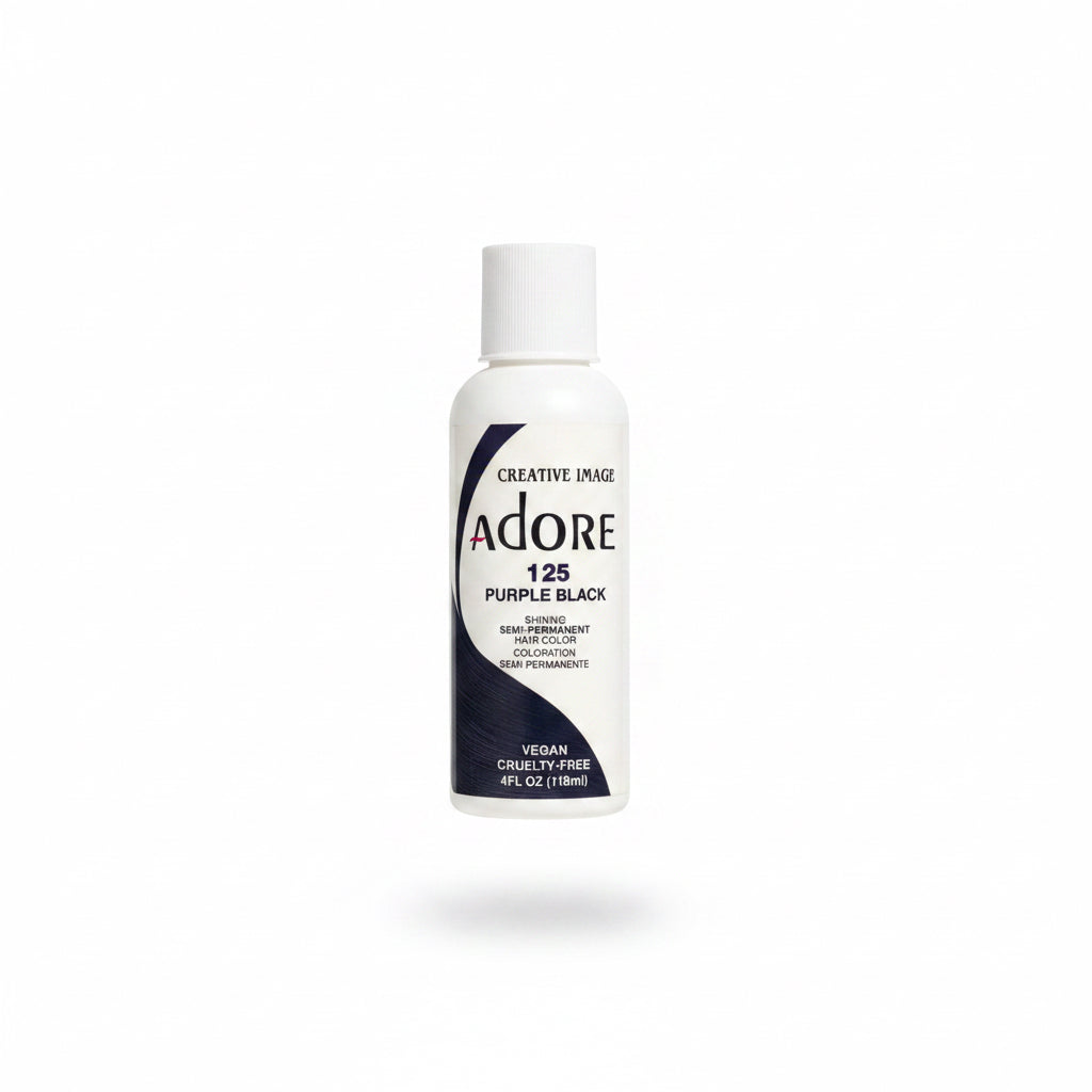 CREATIVE IMAGE- AdorE Color -125 PURPLE BLACK- 4Fl.oz