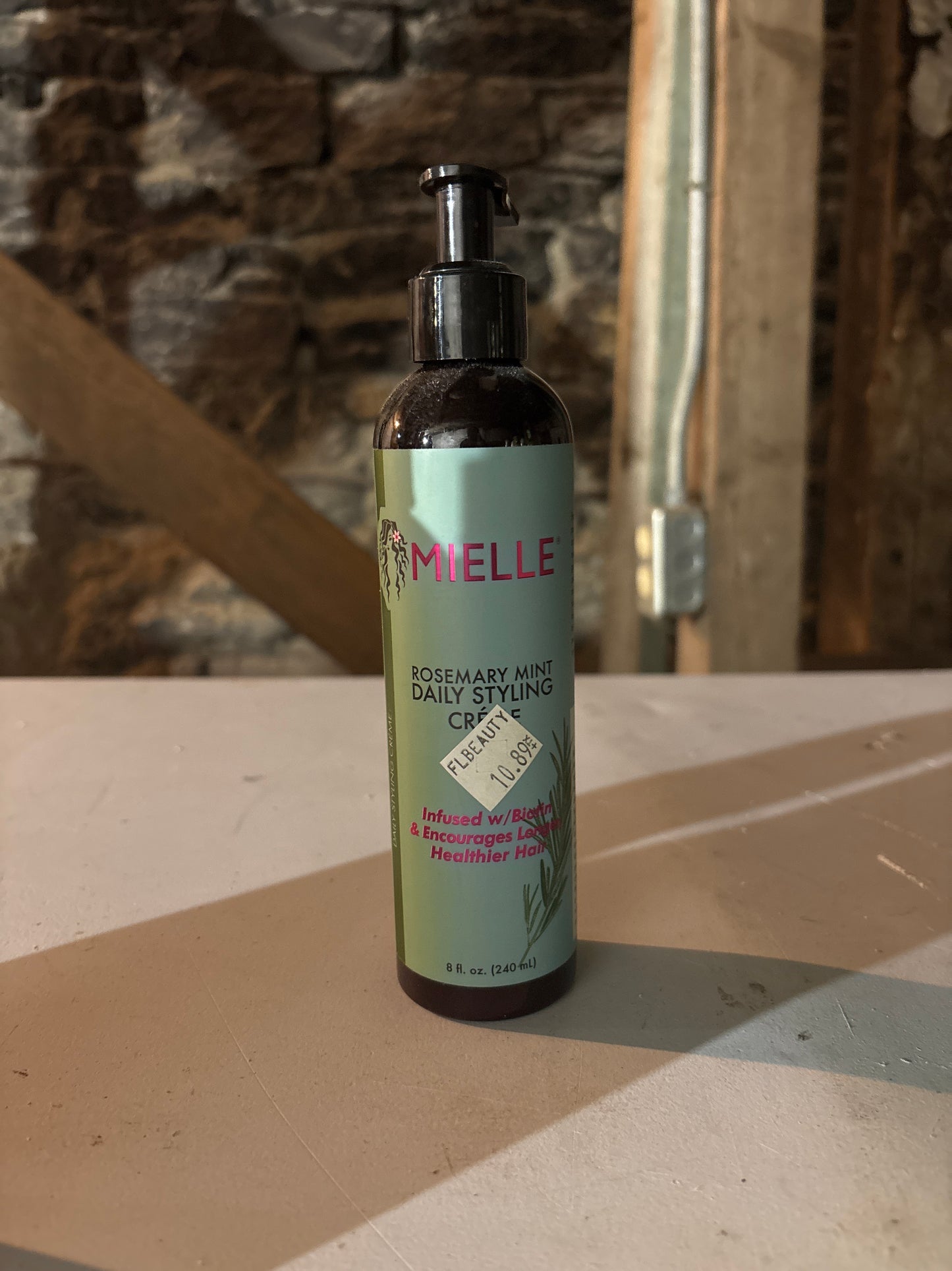 MIELLE- Rosemary Mint Daily Styling Crème Infused w/ Biotin 8Fl.oz