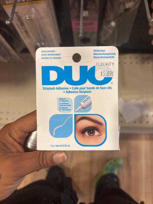 DUO- Brush on Strip Lash Adhesive -White/Clear- 0.25.oz.