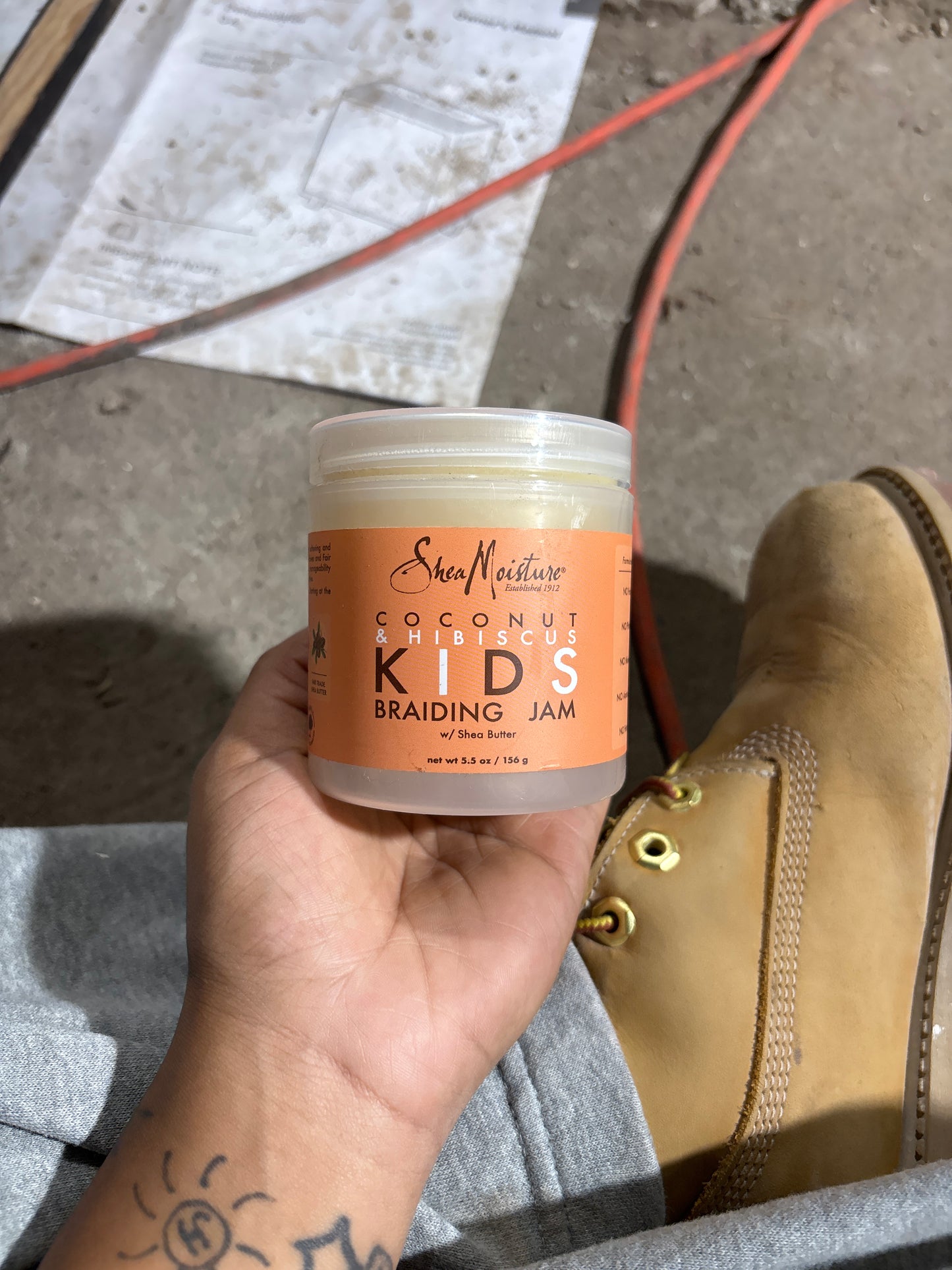 SHEA MOISTURE KIDS-Coconut and Hibiscus Braiding Jam
