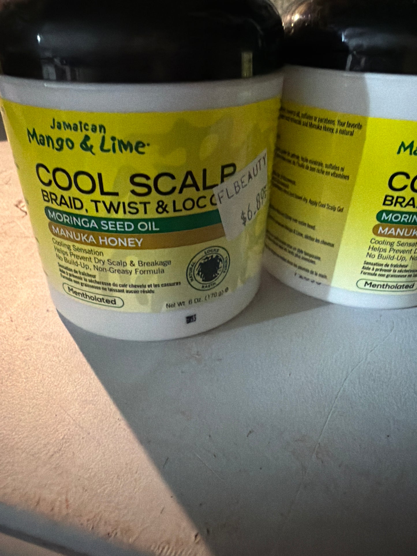 Jamaican Mango & Lime Cool Scalp Braid, Twist & Lock Gel 16 oz