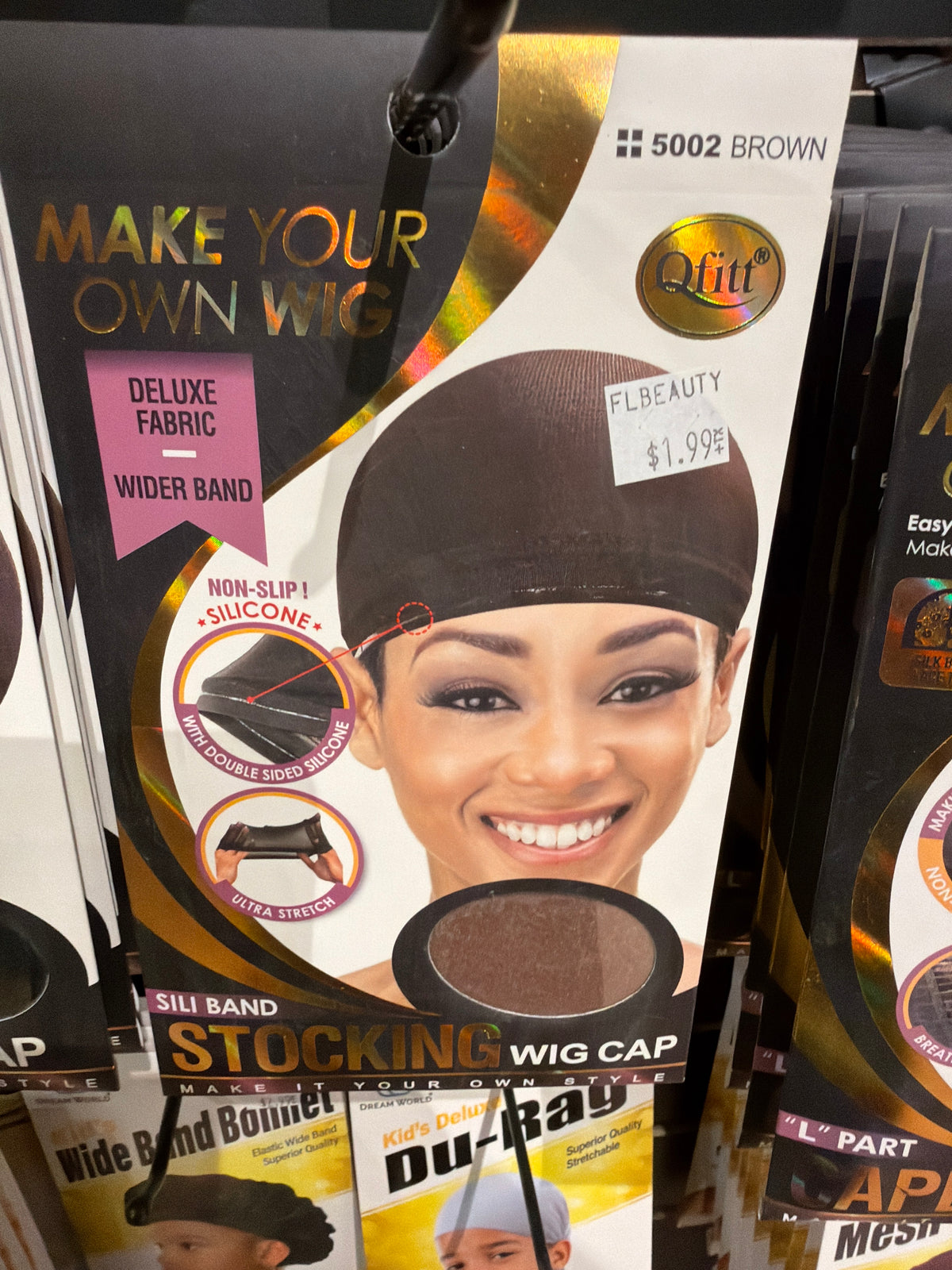 Sili band stocking wig cap