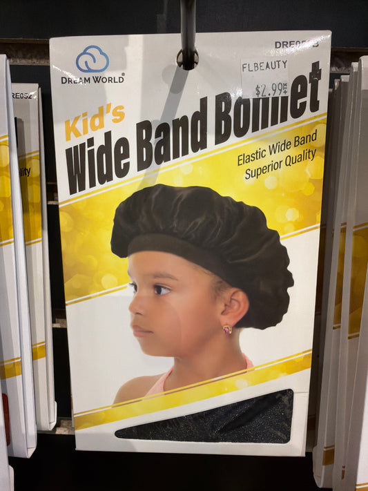 Kid’s wide band bonnet
