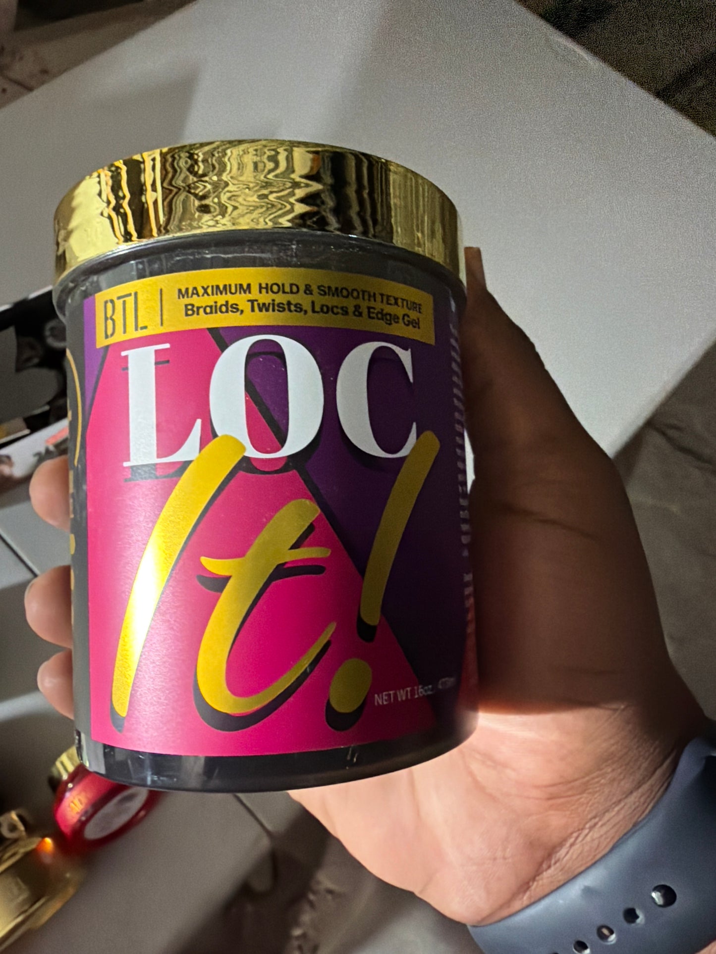 BTI LOC It Maximum Hold Braiding Gel