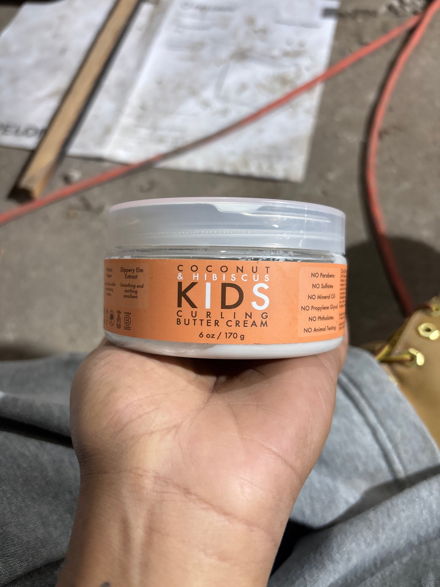 SHEA MOISTURE KIDS-Coconut and Hibiscus Curling Butter Cream