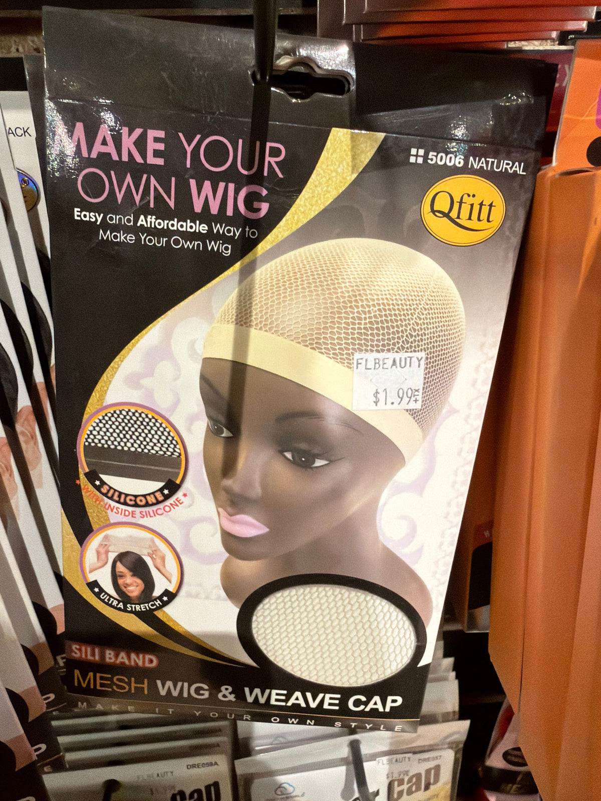 Sili band mesh wig & weave cap