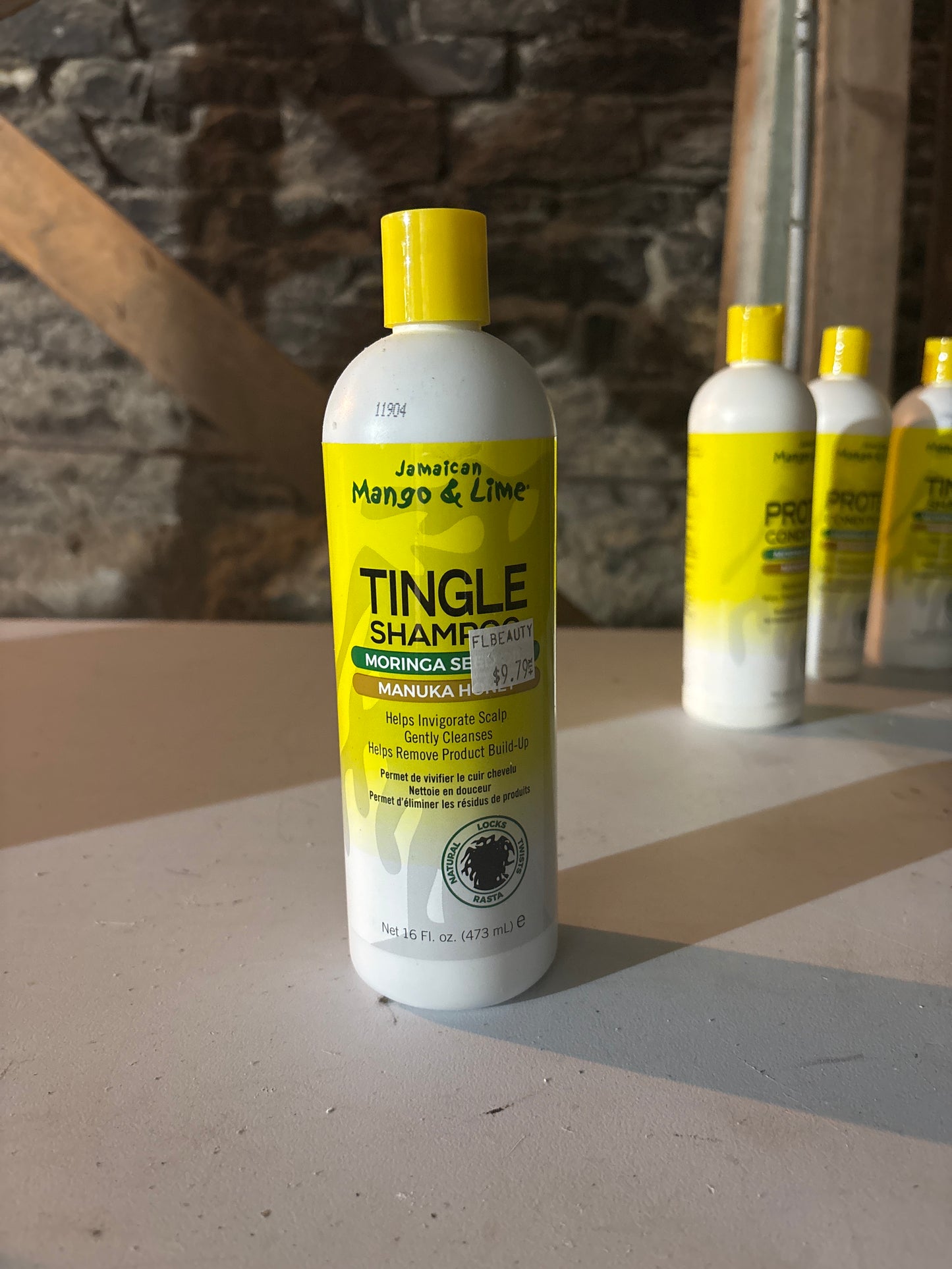 MANGO & LIME- TINGLE shampoo w Moringa Seed Oil & Manuka Honey