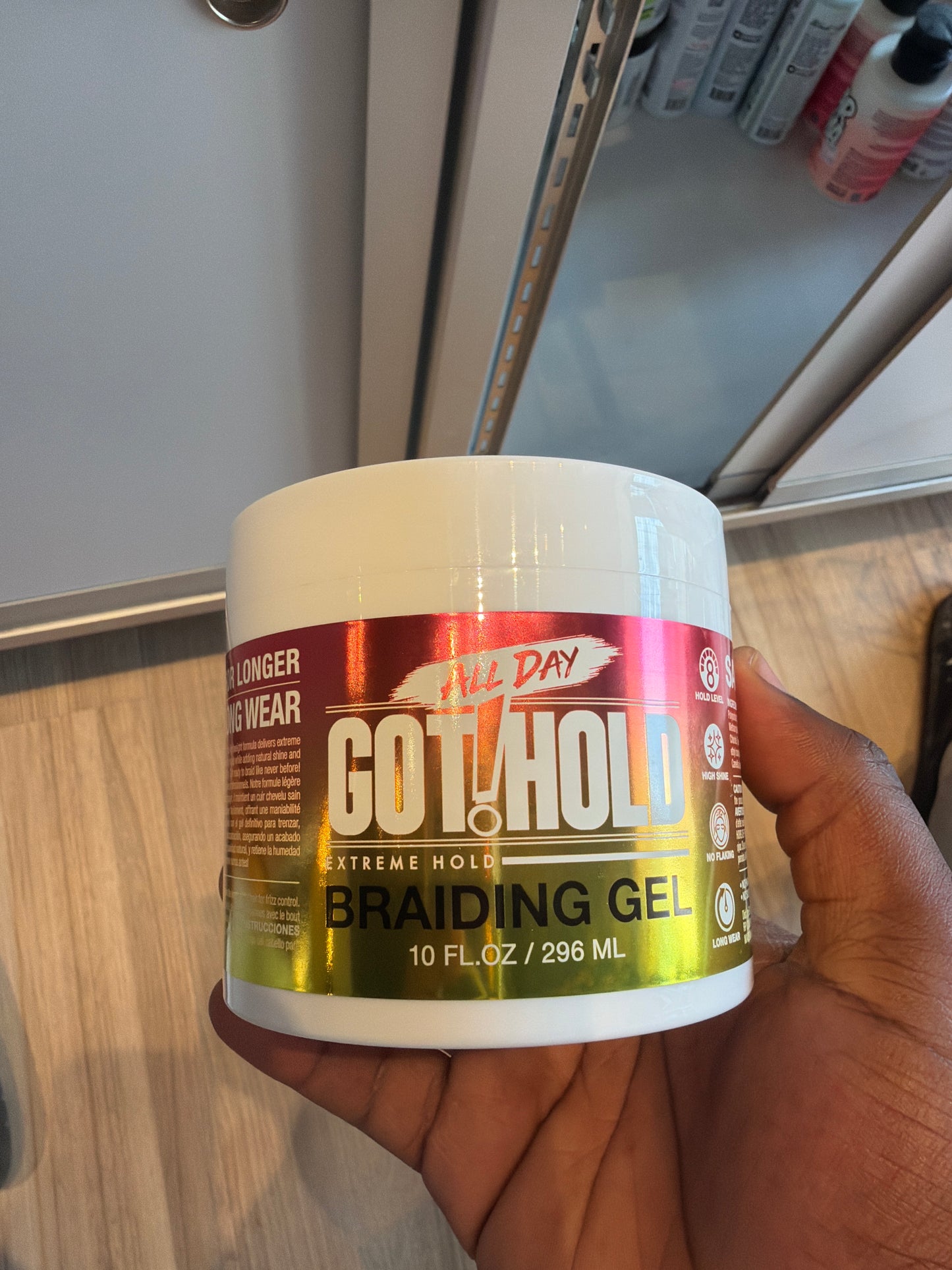 All day got hold braiding gel