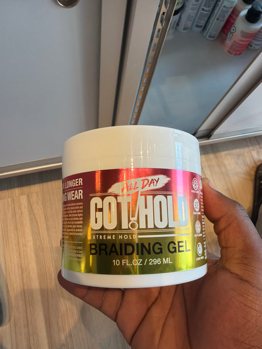All day got hold braiding gel