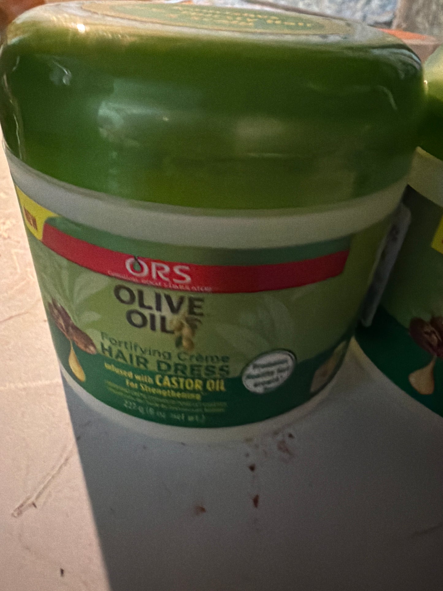ORS Olive Oil Fortifying Crème Hair Dress with Castor Oil 8 oz