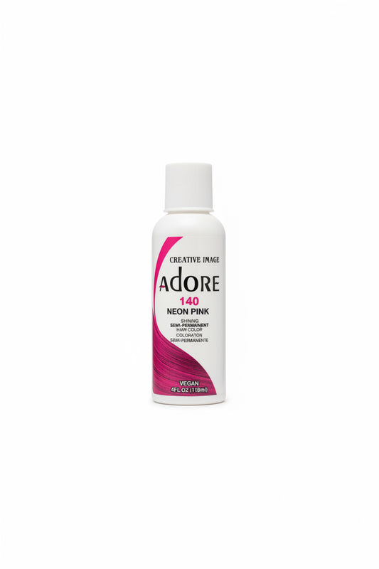 CREATIVE IMAGE- AdorE Color -140 NEON PINK- 4Fl.oz