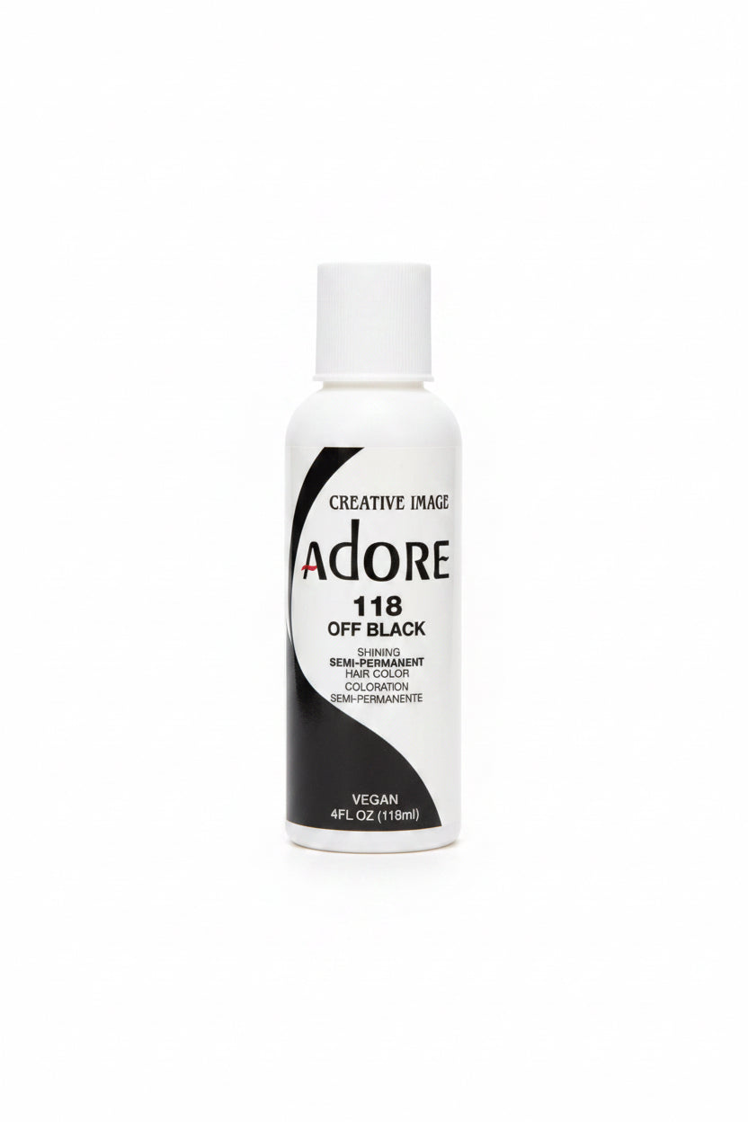 CREATIVE IMAGE- AdorE Color -118 OFF BLACK- 4Fl.oz