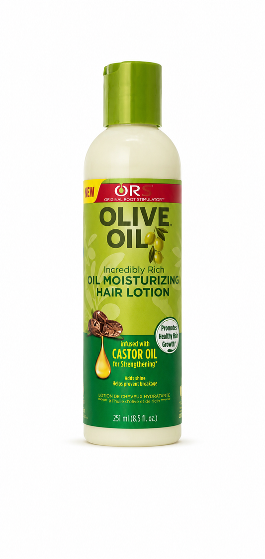 ORS OLIVE OIL- Incredibly Rich OIL MOISTURIZING HAIR LOTION w/ Castor Oil 8.5Fl.oz