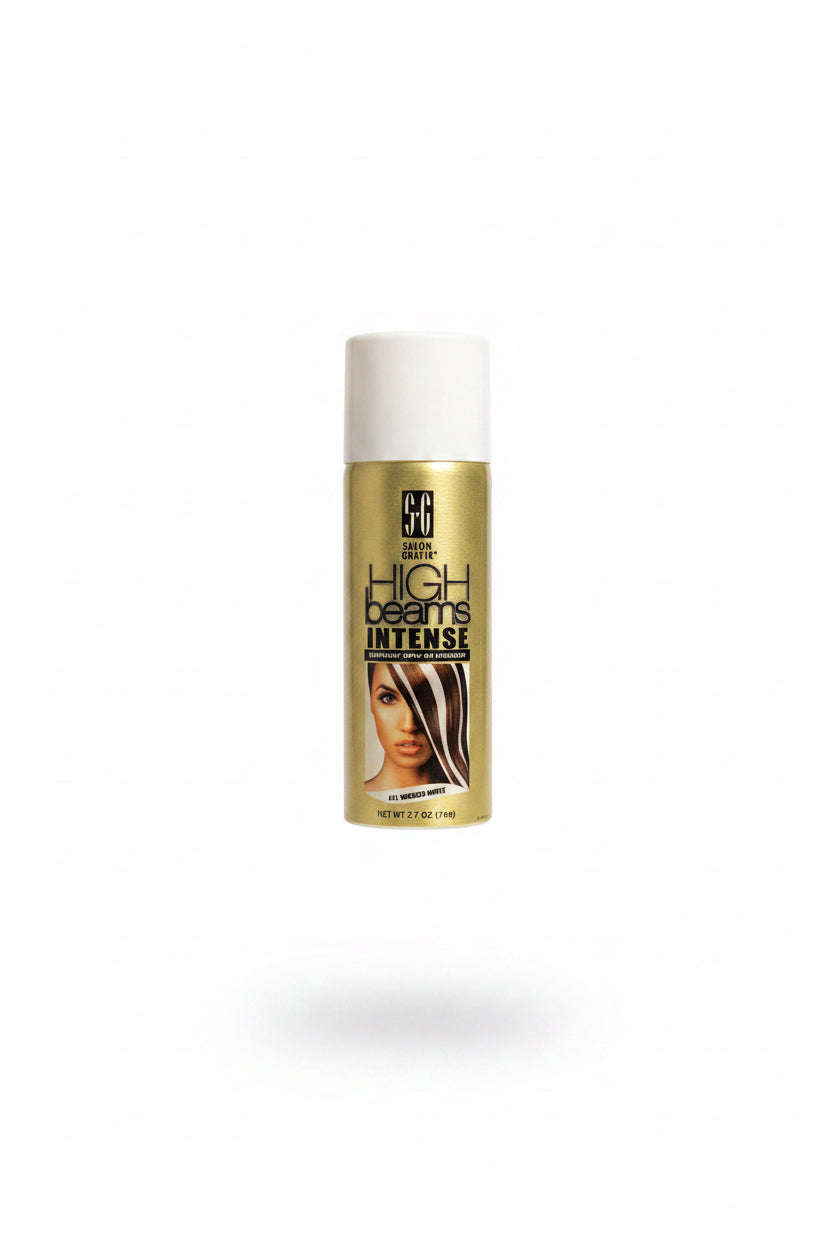 SALON GRAFIX-HIGH BEAMS Intense temporary spray-on Haircolor Color-#23 WICKED WHITE 2.7fl.oz./76g