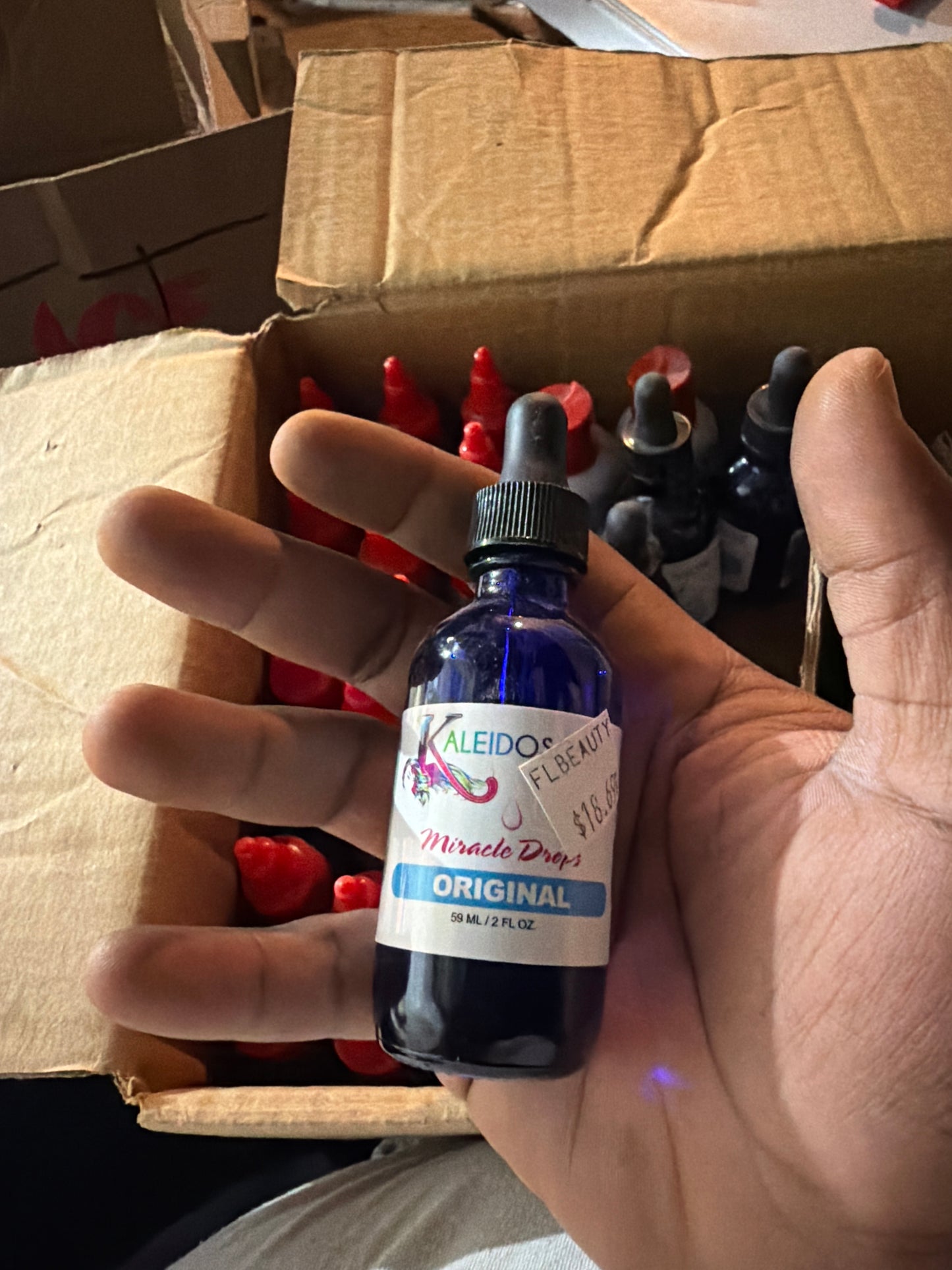 Kaleidoscope Miracle Drops Original Hair & Scalp Oil – 2 fl oz