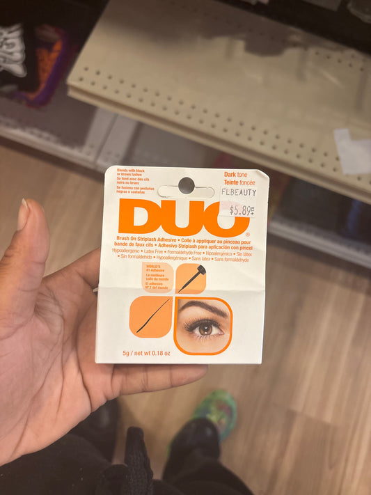 DUO- Brush on Strip Lash Adhesive -Dark Tone- 0.18.oz.