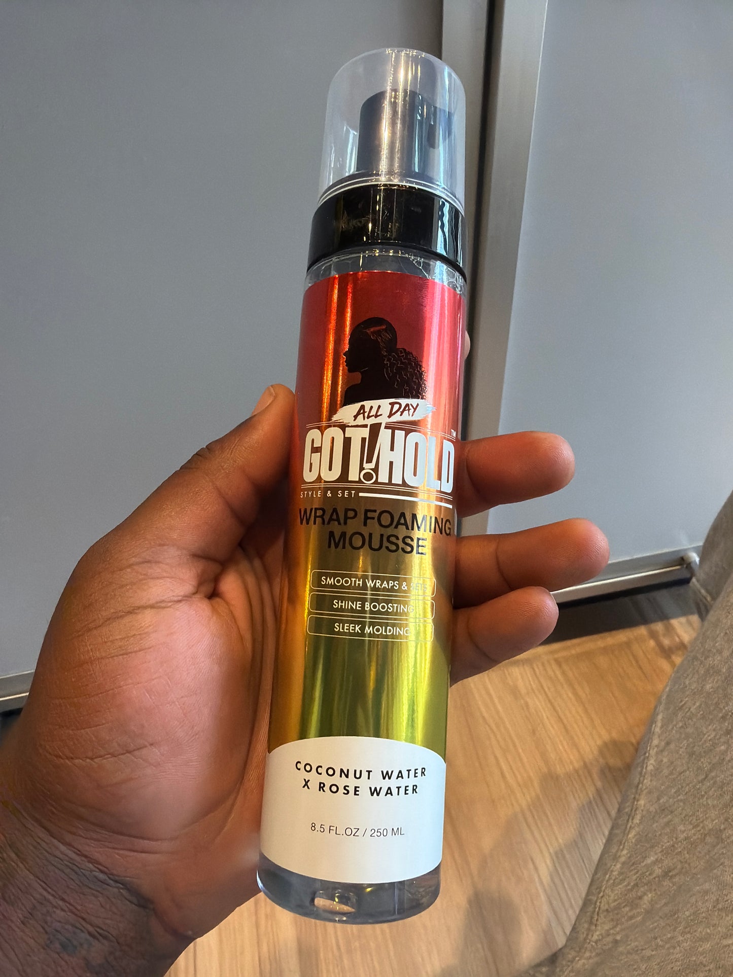 All day got hold Wrap foaming mousse
