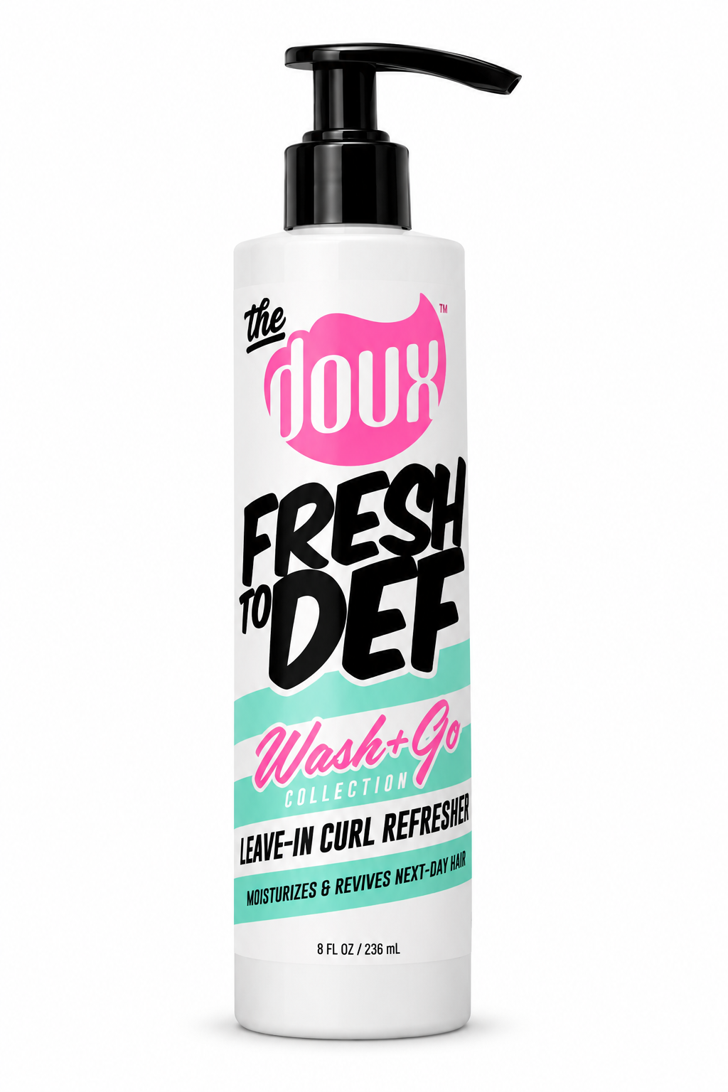 The Doux Fresh to Def Wash + Go Collection Leave-In Curl Refresher – 8 fl oz
