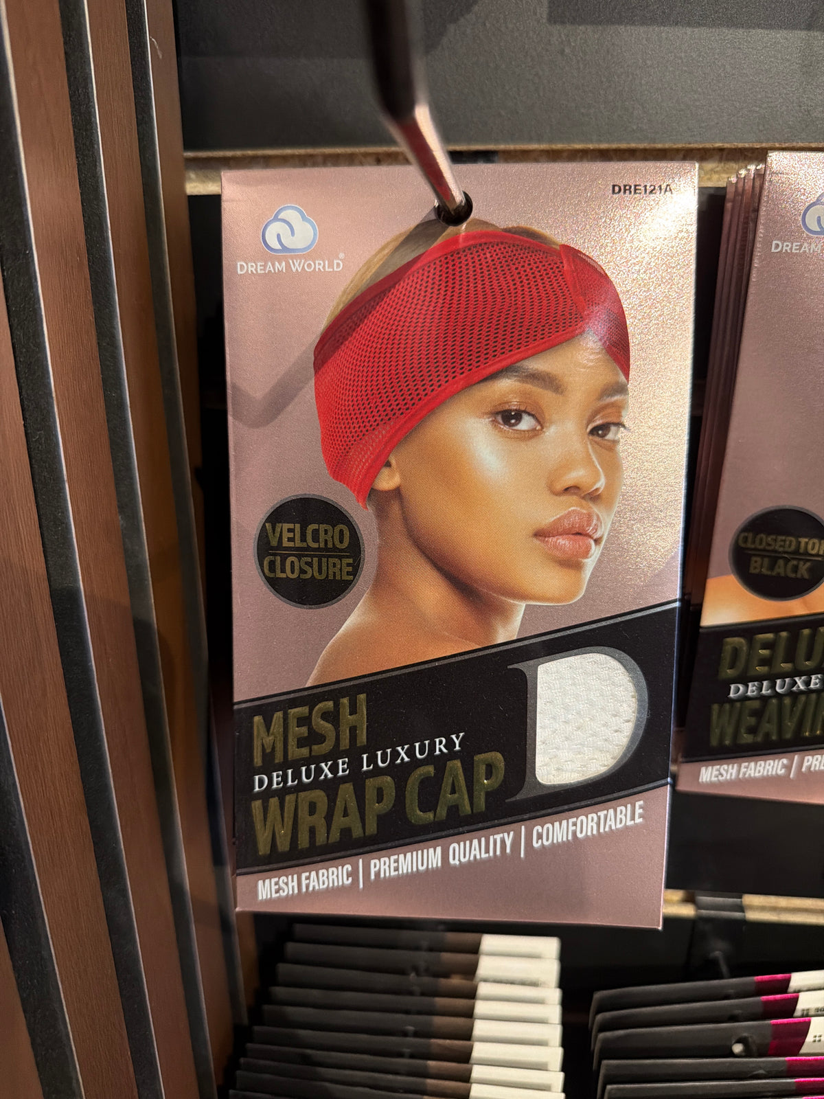 Mesh deluxe luxury wrap cap