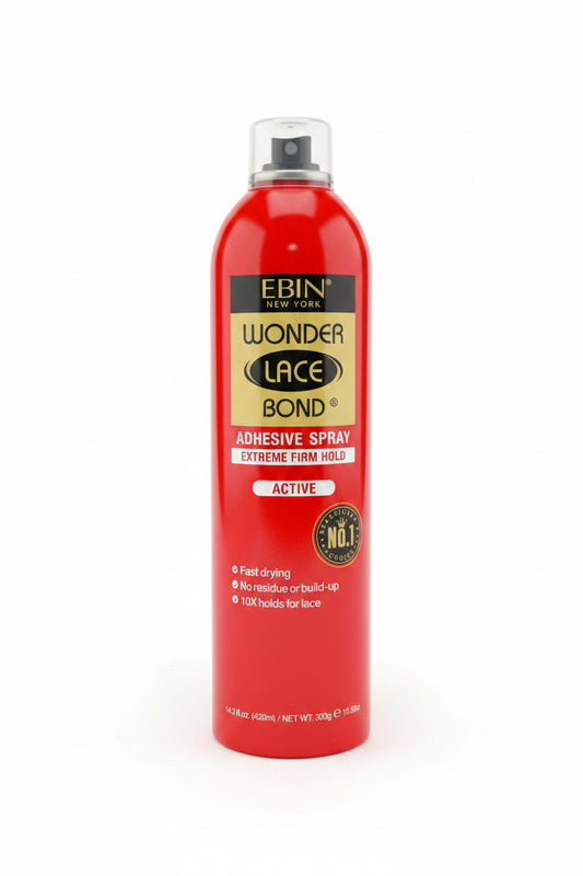 EBIN New York Wonder Lace Bond Adhesive Spray Active Extreme Firm Hold 10.58oz