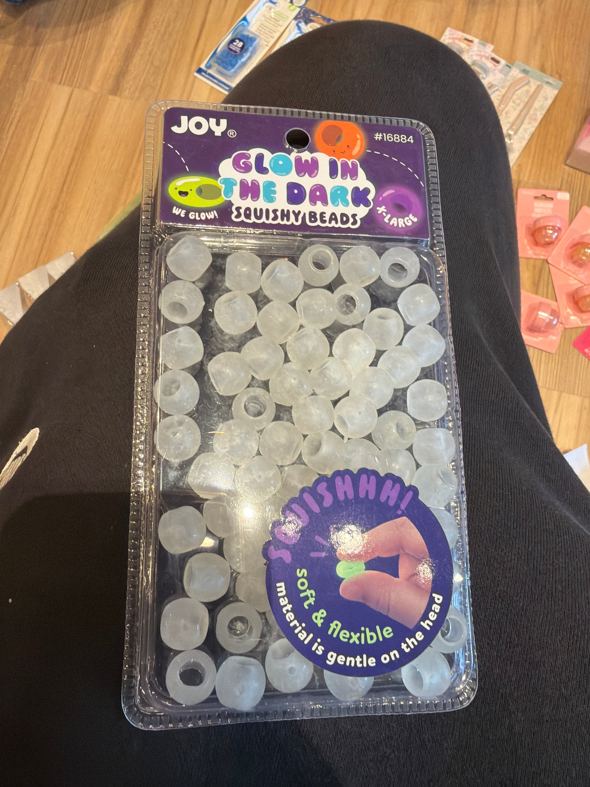 Joy round squishy beads