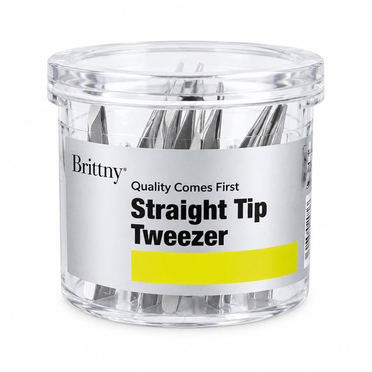 BRITTNY- Straight Tip Tweezer