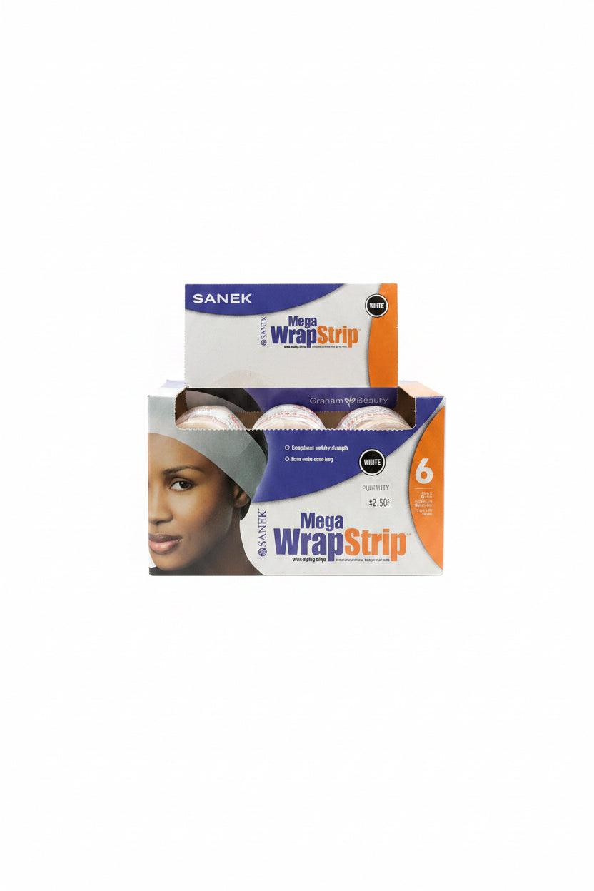 SANEK- Mega WrapStrip (40strips each) Color-White-
