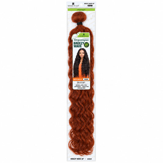 SHAKE-N-GO- Organique Breezy Wave 30”-Color Ginger-