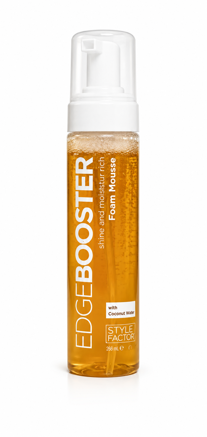 EDGEBOOSTER- Extra Shine and Moisture Rich Foam Mousse with Coconut Water