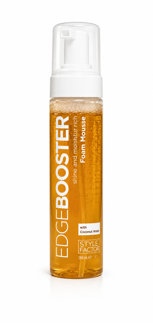 EDGEBOOSTER- Extra Shine and Moisture Rich Foam Mousse with Coconut Water