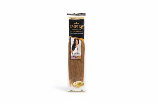 Empire 100% Human Hair Yaki 12” color 30