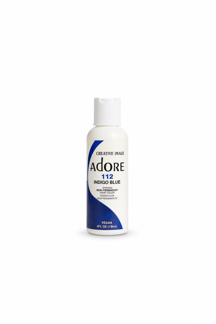 CREATIVE IMAGE- AdorE Color -112 INDIGO BLUE- 4Fl.oz.