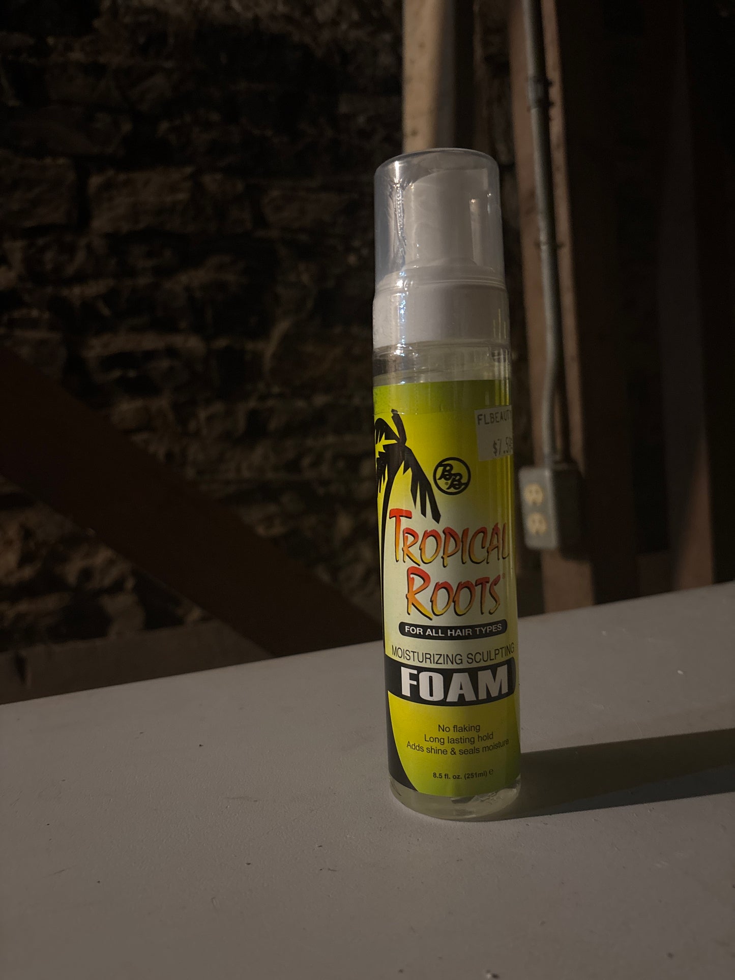 Tropical Roots- For All Hair Types FOAM No Flaking Long Lasting Hold