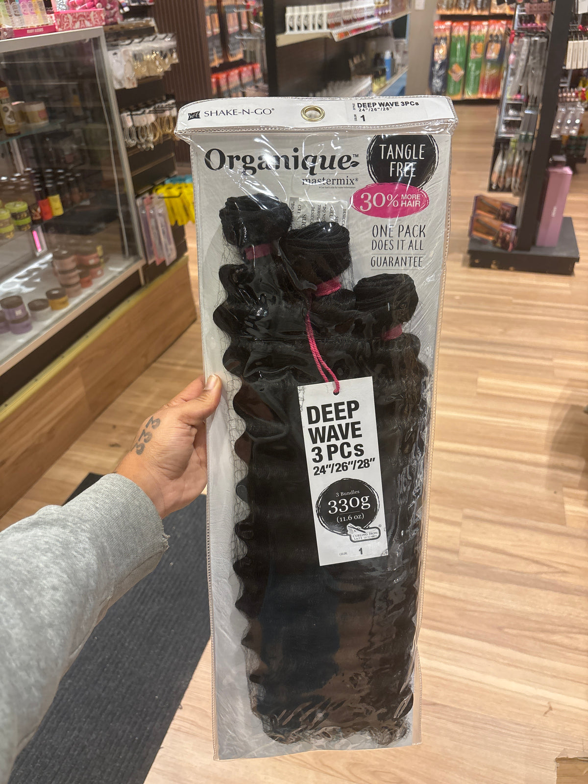 Shake-N-Go- Organique Deep Wave 3Pcs 24”26”28”-1-