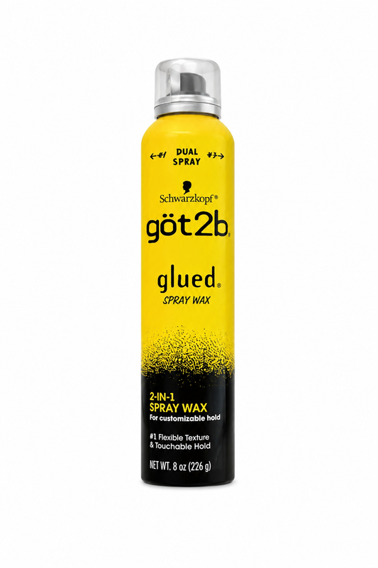 Schwarzkopf got2b Glued Spray Wax 2-in-1 Customizable Hold – 8 oz