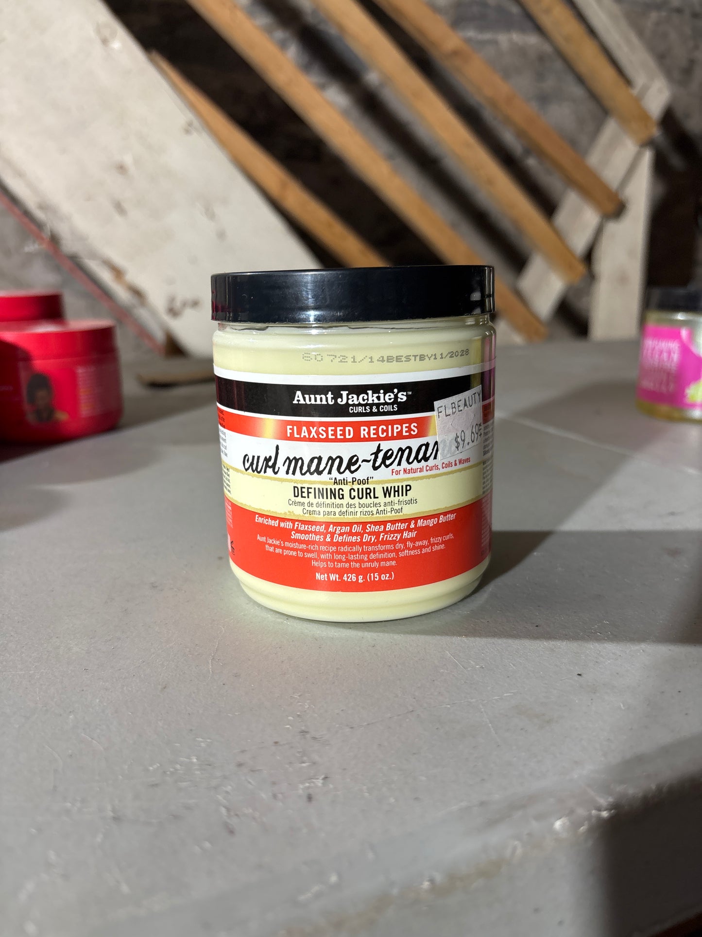 Aunt Jackie’s- Curl Mane-tenance “anti-poof” Defining Curl Whip