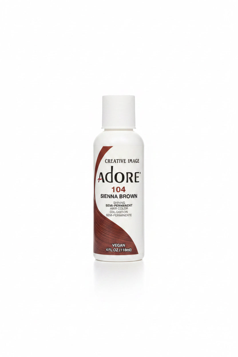 CREATIVE IMAGE- AdorE Color -104 SIENNA BROWN- 4Fl.oz.
