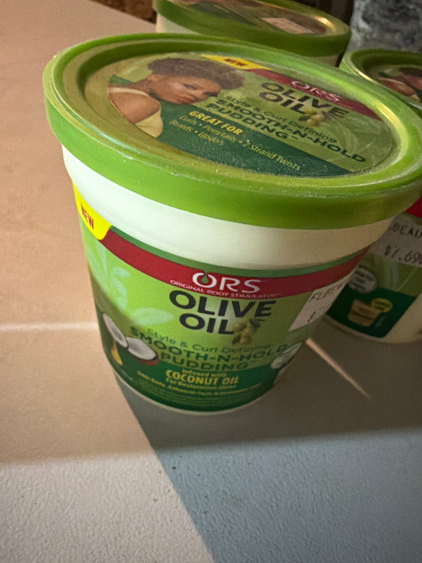 ORS Olive Oil Smooth-N-Hold Pudding with Coconut Oil