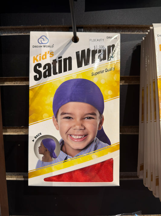 Kid’s satin wrap
