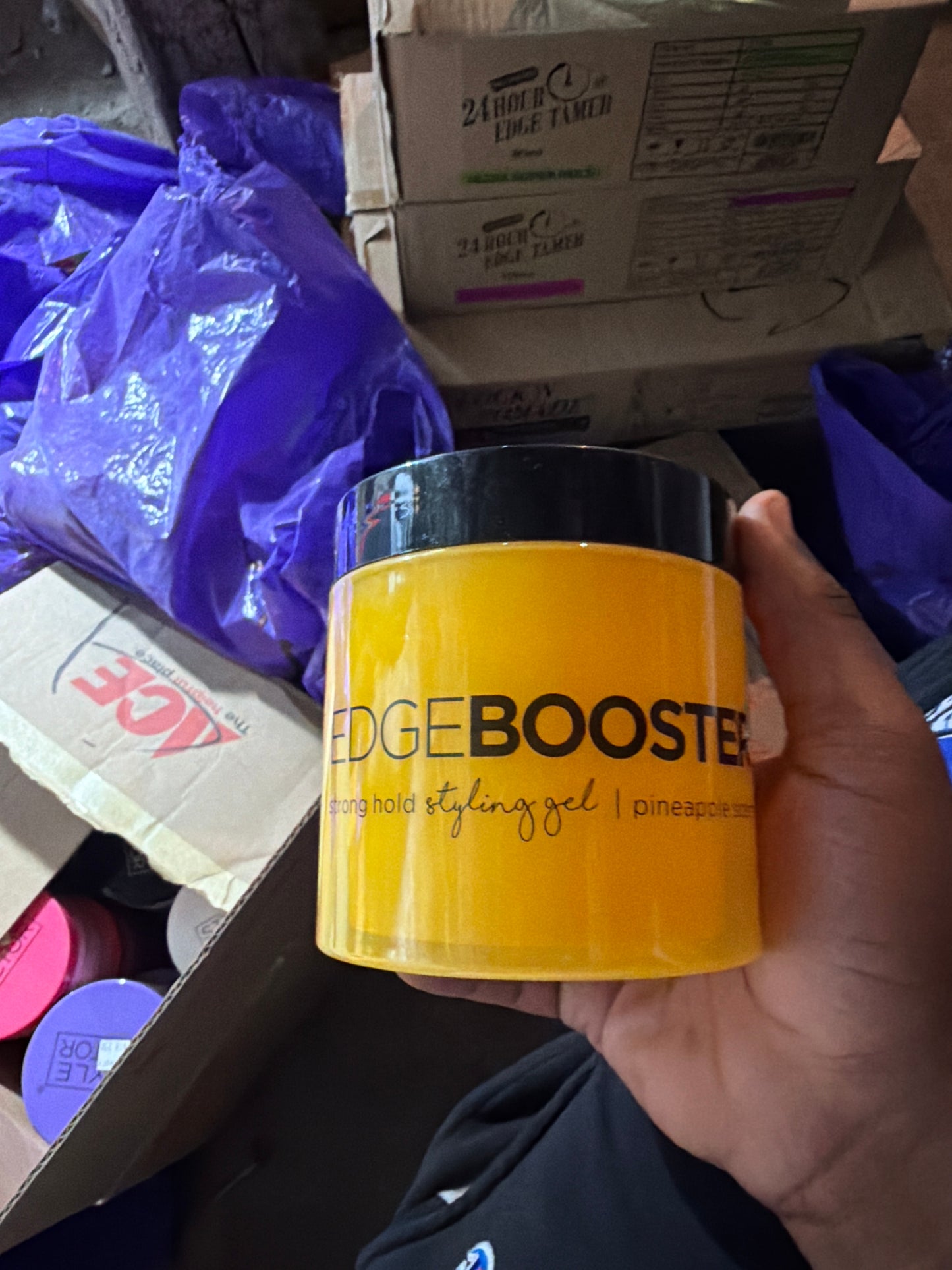 Lock Booster Original Style Gel – Pineapple Scent