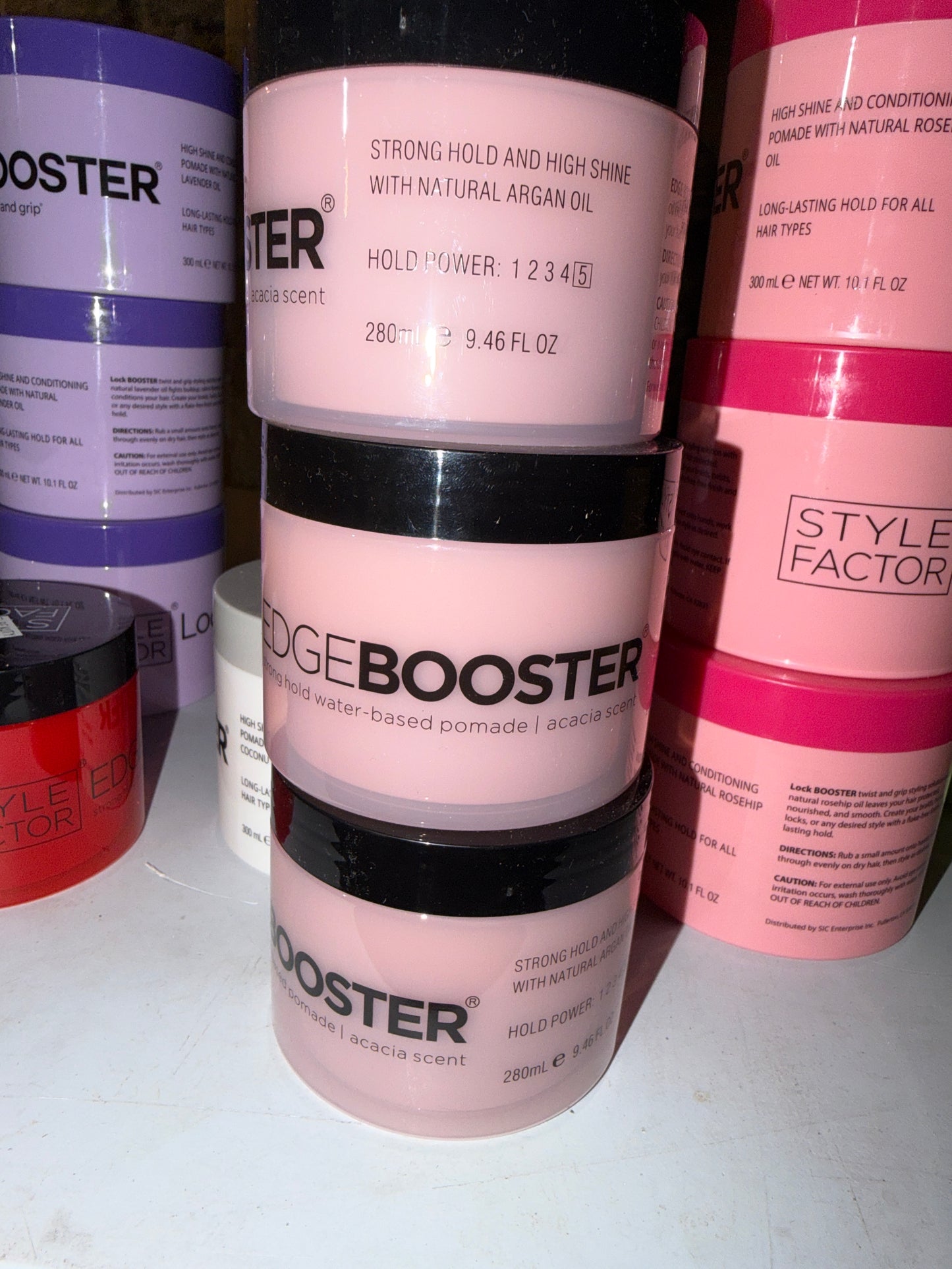 Style Factor Edge Booster Water-Based Pomade Acacia Scent 9.46 oz