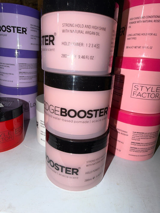 Style Factor Edge Booster Water-Based Pomade Acacia Scent 9.46 oz