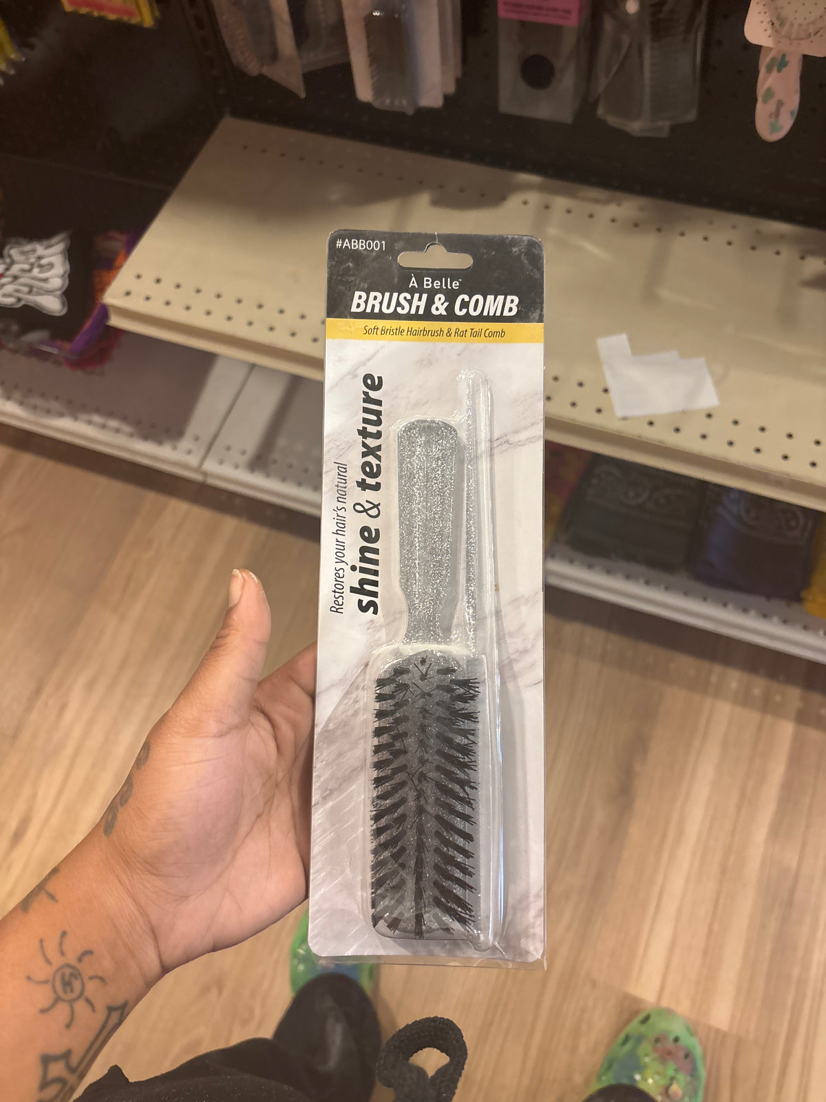 À BELLE- Shine and Texture Brush/Comb Set