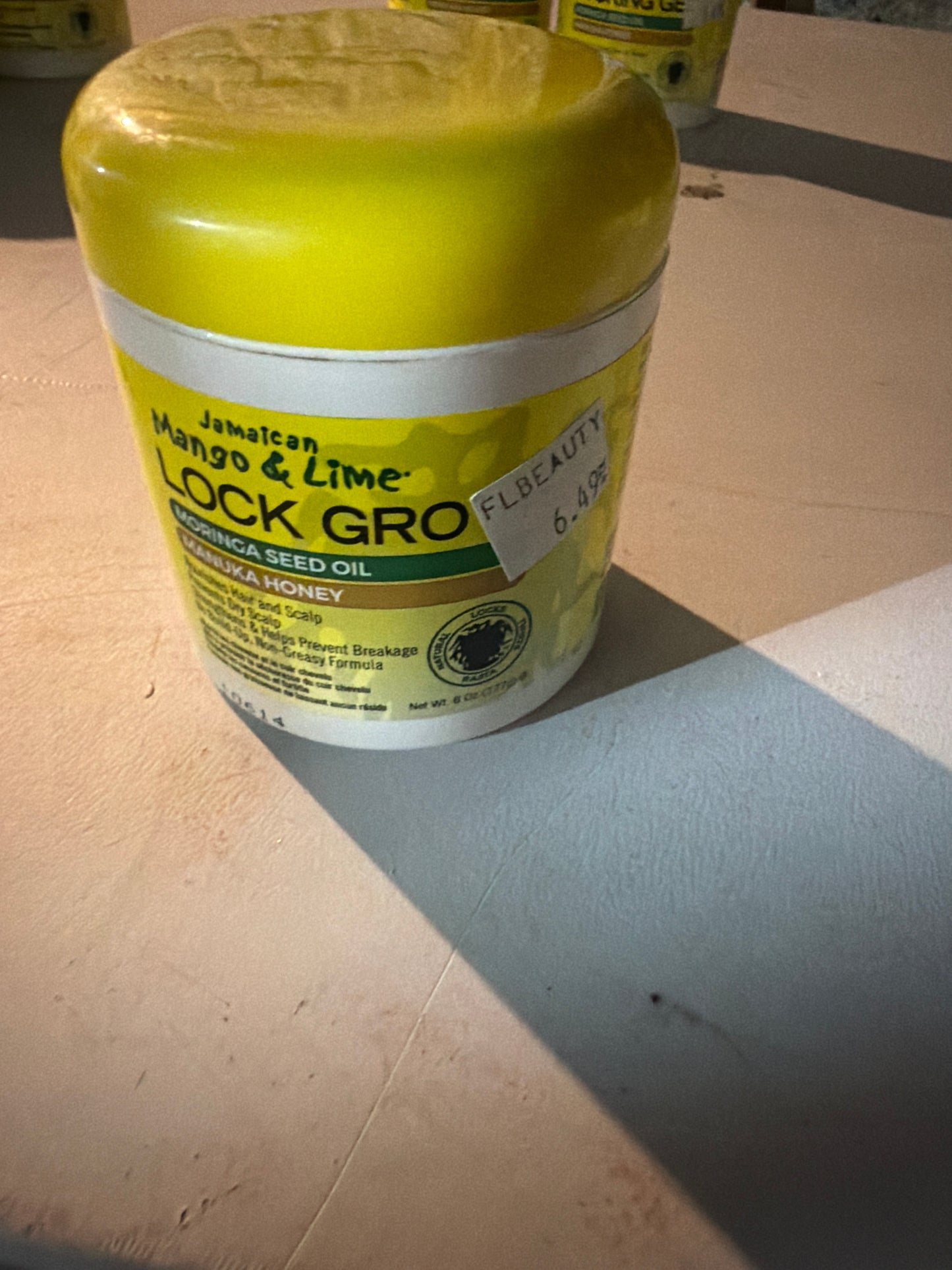 Jamaican Mango & Lime Lock Gro Hair Crème 6 oz