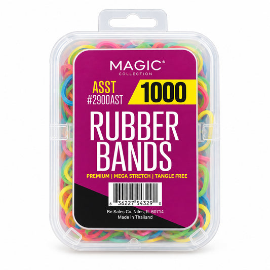 MAGIC COLLECTION- Assorted Rubber Bands 1000 cnt.
