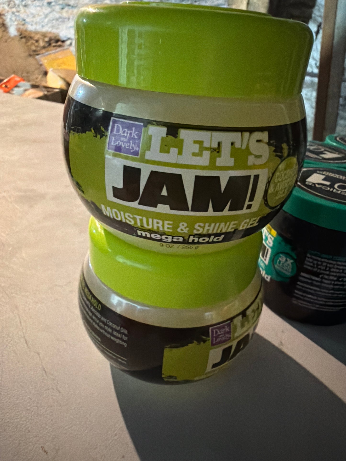 Let’s Jam! Extra Hold Moisture & Shine Gel with Coconut & Avocado Oils 9oz