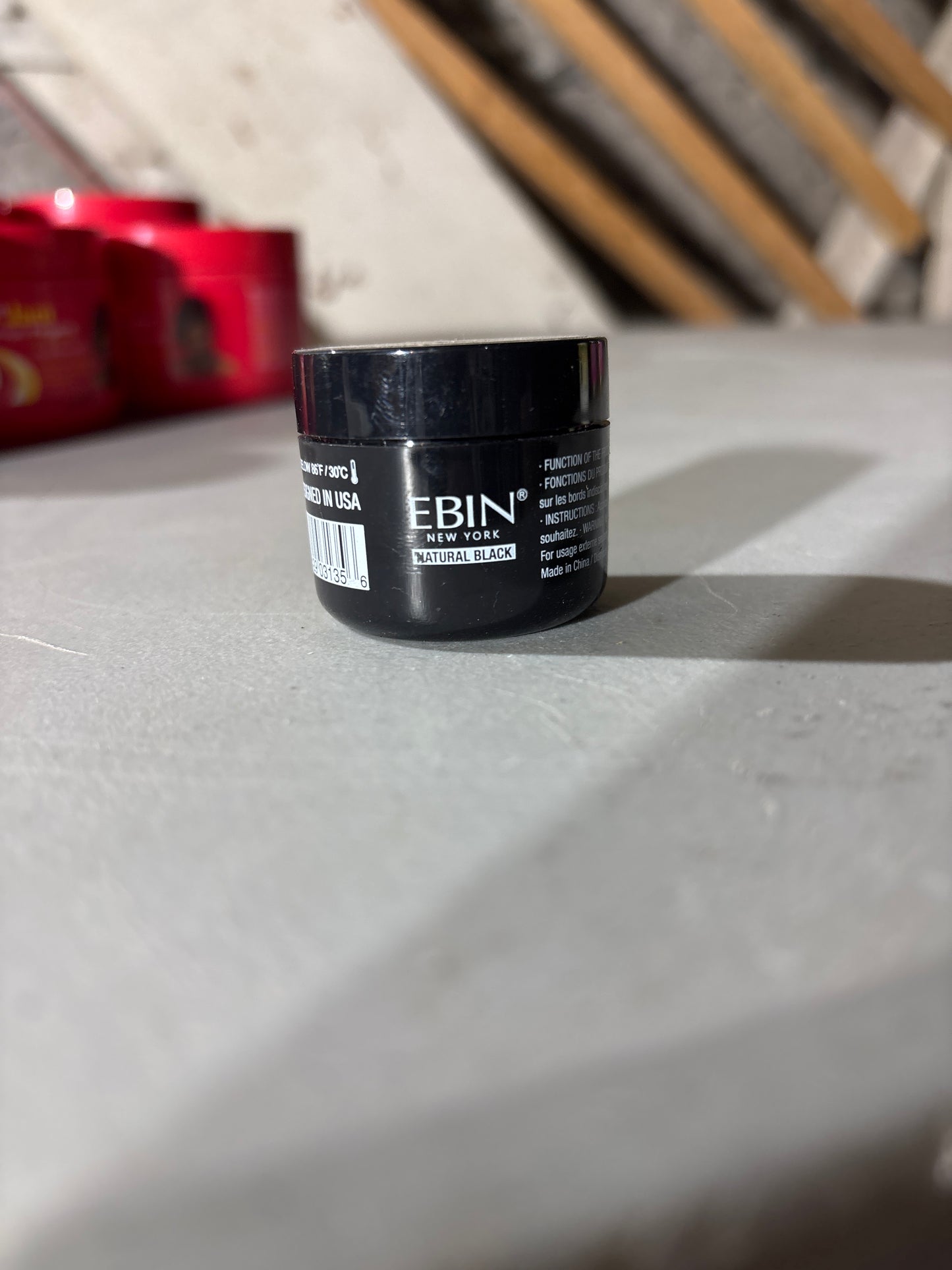EBIN-24 Hour Edge Tamer colored -Natural black