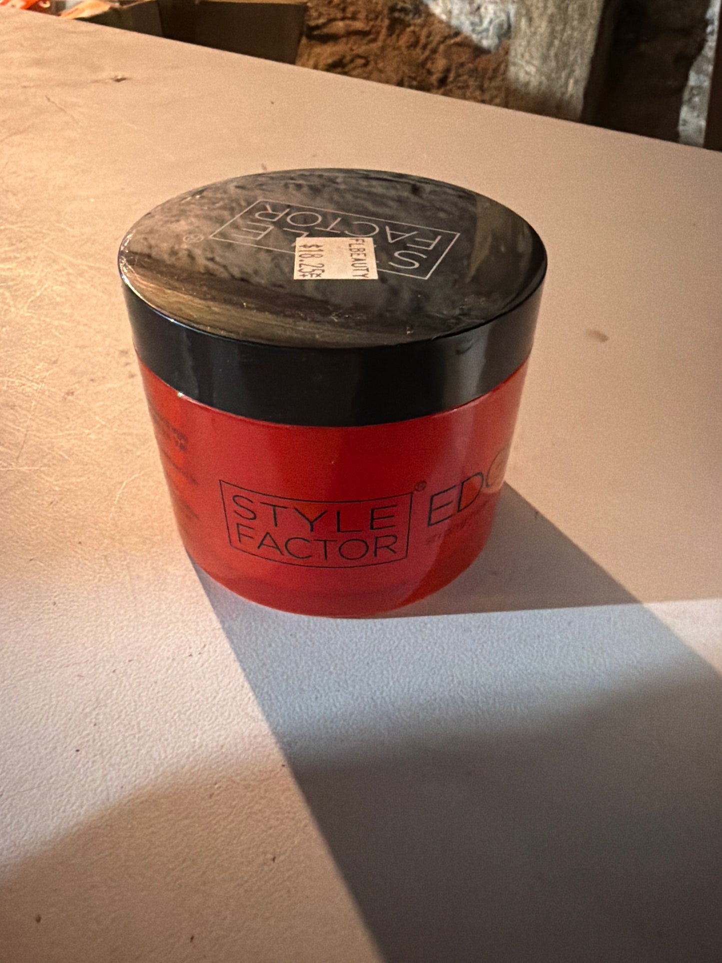Style Factor Edge Booster Strong Hold Water-Based Pomade – Acacia Scent 9.46 oz